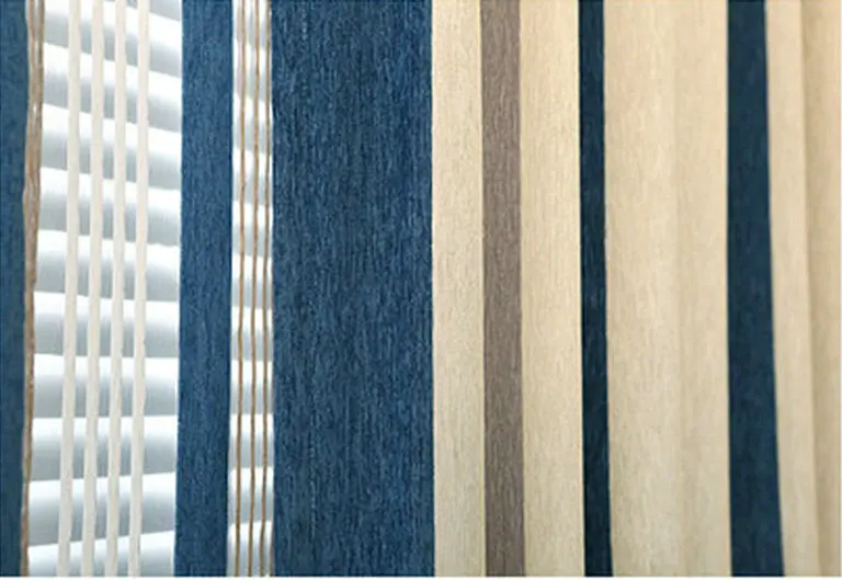 Color No.1 Curtain Современные вертикальные полосатые шторы с верхним подзором и бахромой, жаккардовые шторы для гостиной, спальни, на окно, для домашнего оформления, отвесные - Цвет: Color No.1 Curtain
