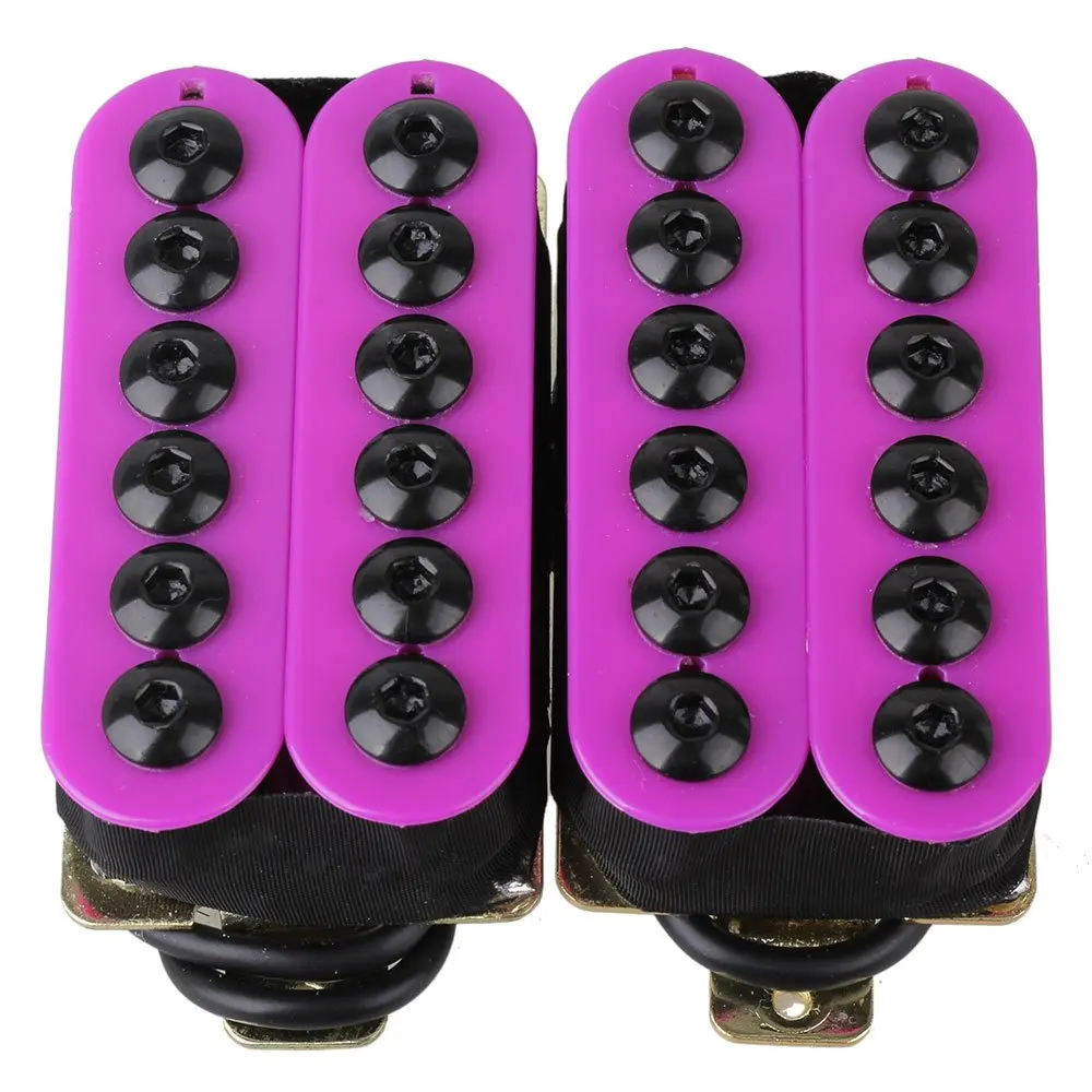 Фиолетовый высокая мощность Invader Humbucker керамический магнит электрогитара шейный