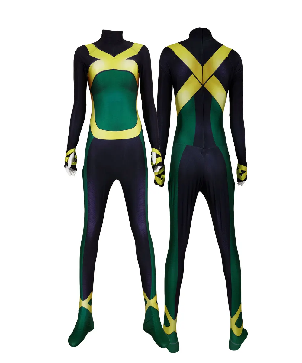 

Adult Women Kids X-men Jean Grey Cosplay Jumpsuit Halloween Anime Moive Superhero Costume Zentai Jumpsuit Bodysuit Suit