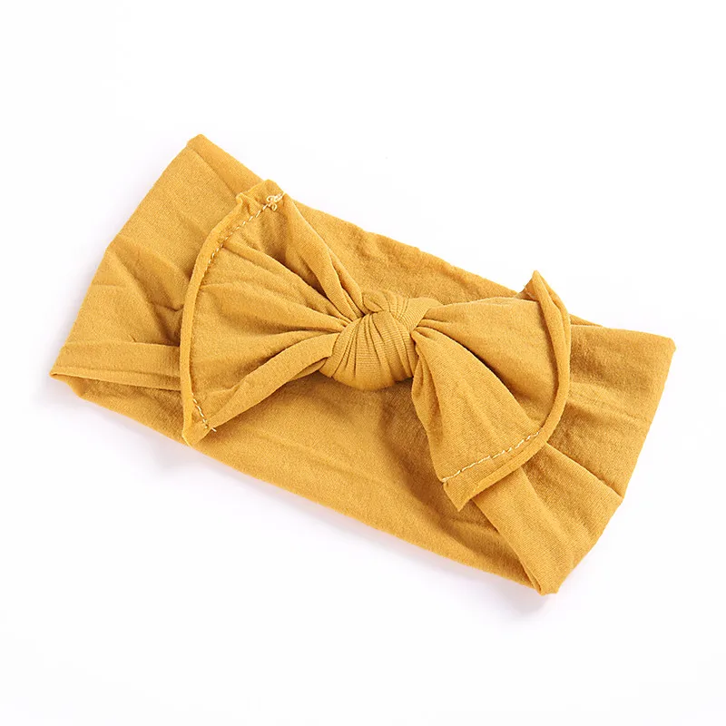 Детская ручная работа из хлопка с бантами для волос на резинке Dejorchicoco для девочек.