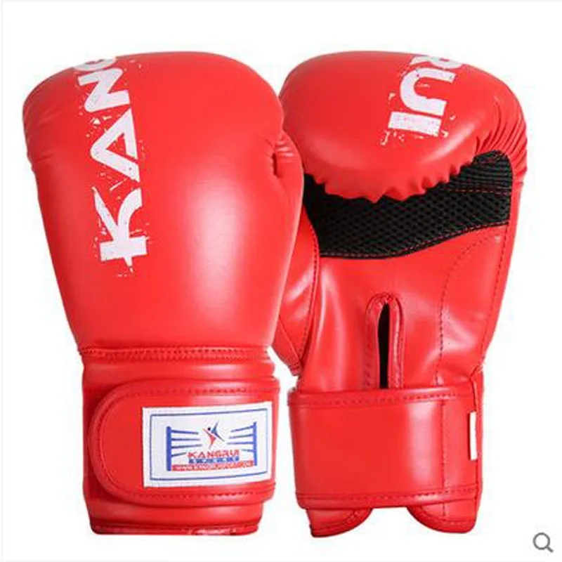 Удар Боксёрские перчатки 10 унц. Санда/каратэ/Боевые кунг-фу/бороться Luva де boxe ММА