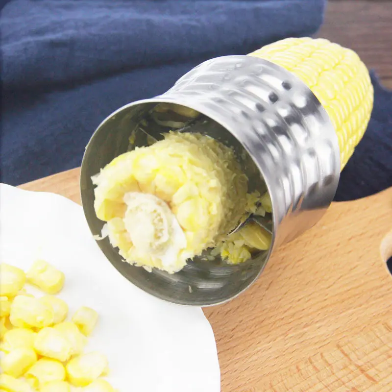 Ручные кухонные приборы MOM'S скребок для кукурузы из нержавеющей стали средство