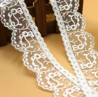 white rabbit lace diy clothing accessories mesh embroidery home sofa curtain decoration cloth 10yards