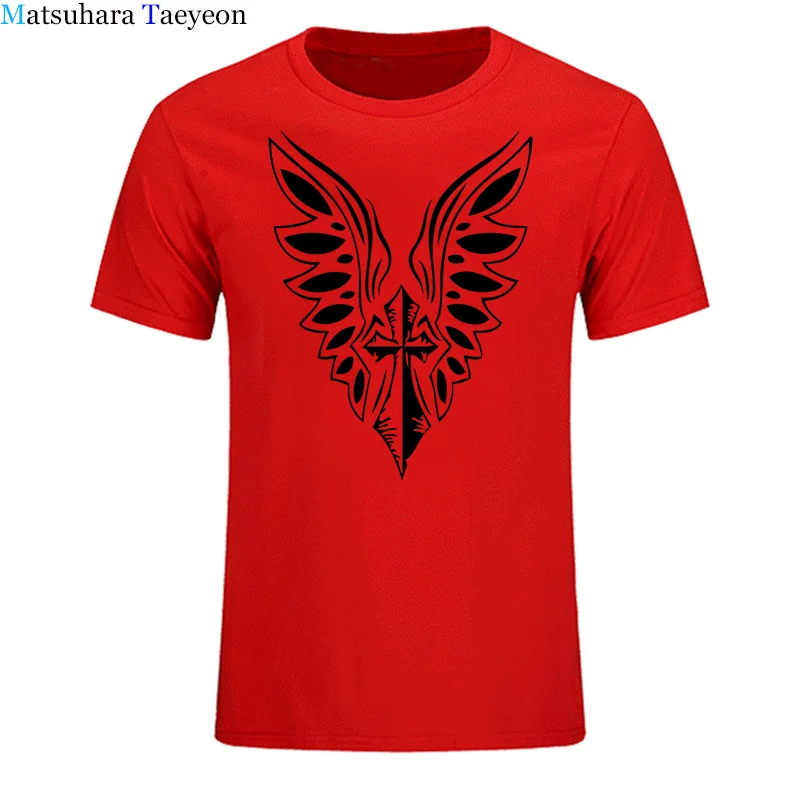 

Christ Son of God Prayer Men Round Collar Short Sleeve T-shirt Design Man Novelty Cotton T Shirt Casual clothing Print tee