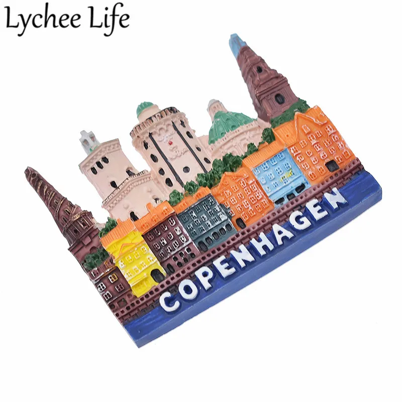 Copenhel Scenic холодильник магнитная наклейка знаменитый Пейзаж холодильник магнитный сувенир Современное кухонное украшение для дома