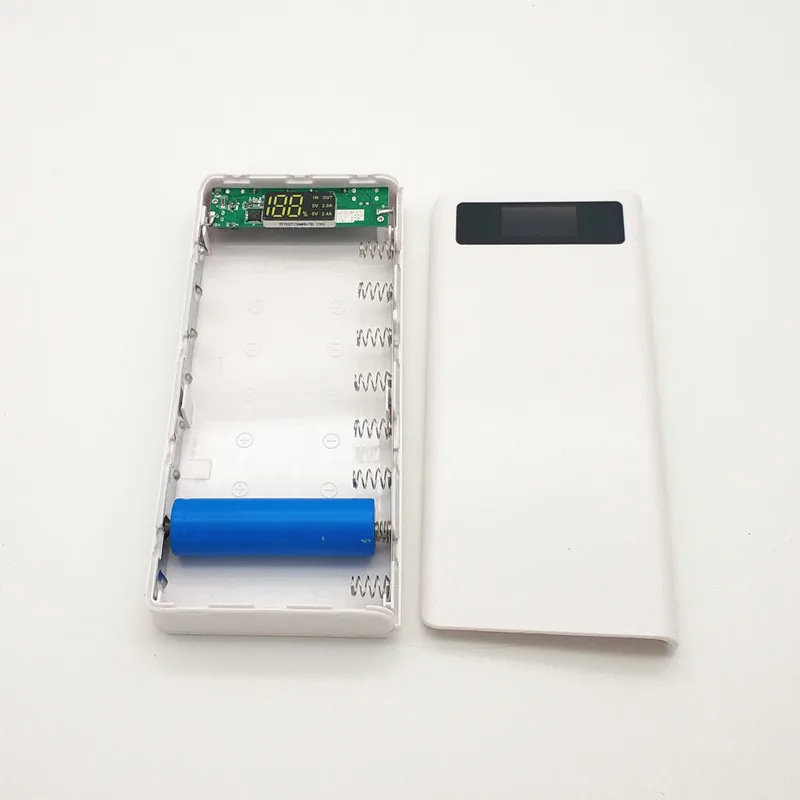 Лидер продаж 5 В двойной USB 8*18650 блок питания зарядное устройство для мобильного