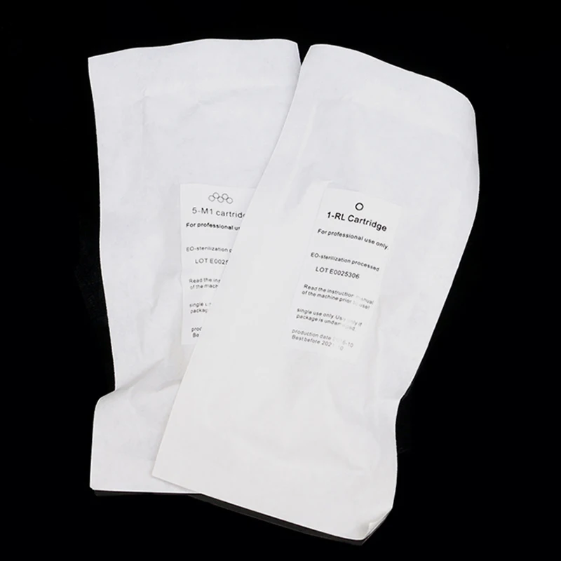 

50PCS Easy Click Needles Universsal for Kit Dermografo Hawk Mackine durable Permanent Makeup Cartridge Agulhas Slim para Sharp