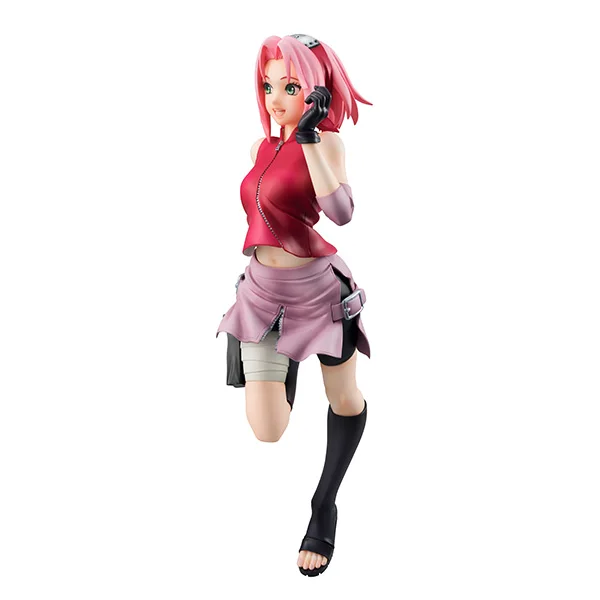 22 см фигурка Shippuden Gals Haruno полный ПВХ Фигурки Модель игрушки подарок | Игрушки и