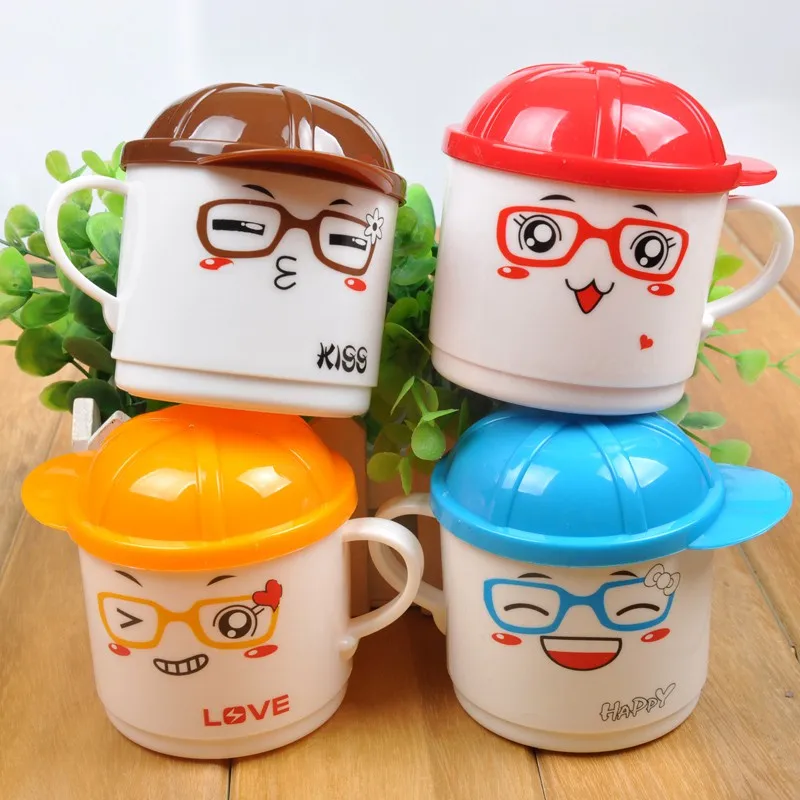 Детская чашка с героями мультфильмов обучающая бутылочка для кормления ручкой 200