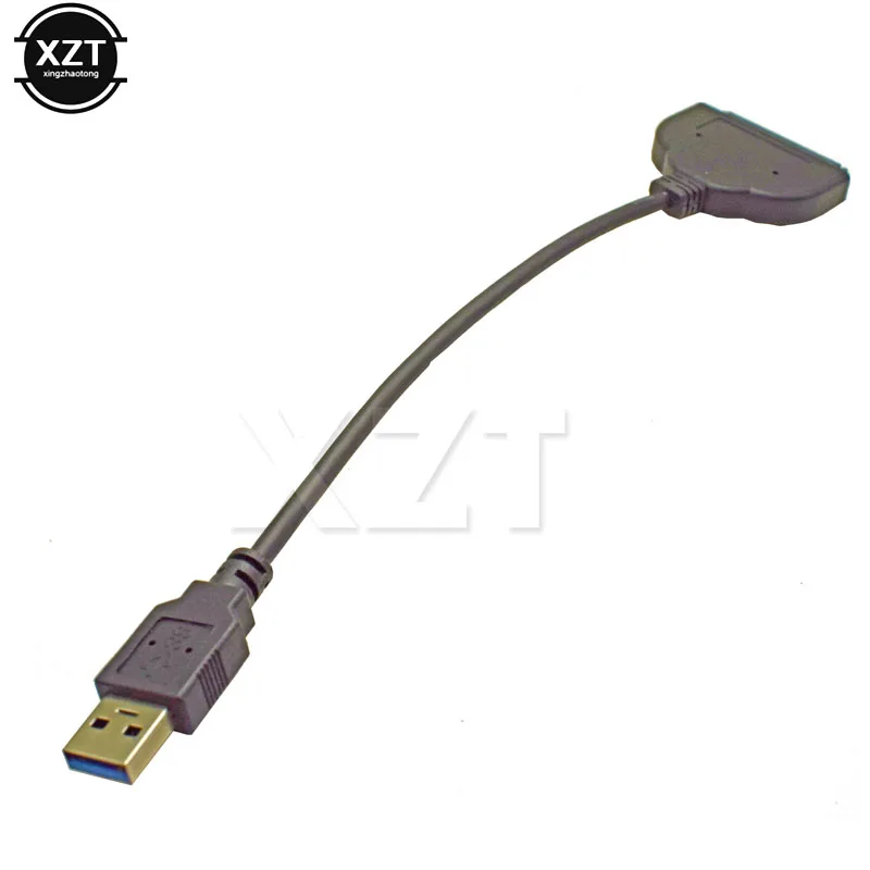 Кабель-адаптер SATA USB3.0 22-контактный USB 3 0 на для 2 5 дюйма HDD SSD жесткого диска