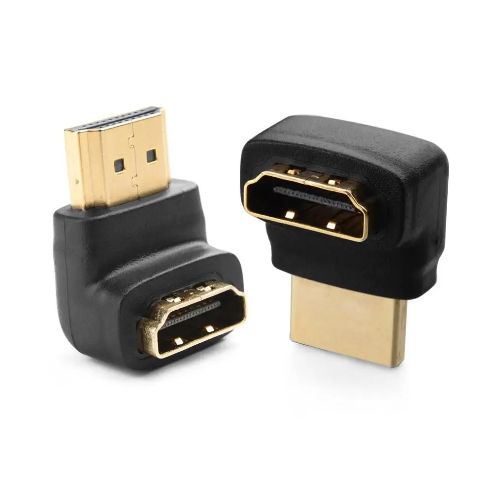 HDMI адаптер 90/270 градусов мужчин и женщин l тип для 1080P HDTV Переходный кабель