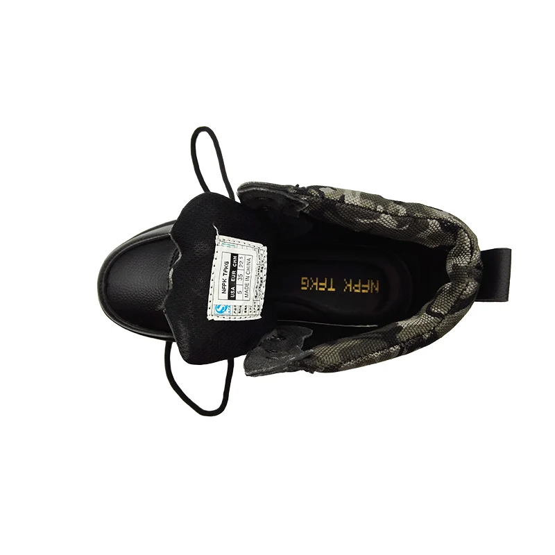 Мужские модные камуфляжные ботинки большого размера со стальным носком защитные