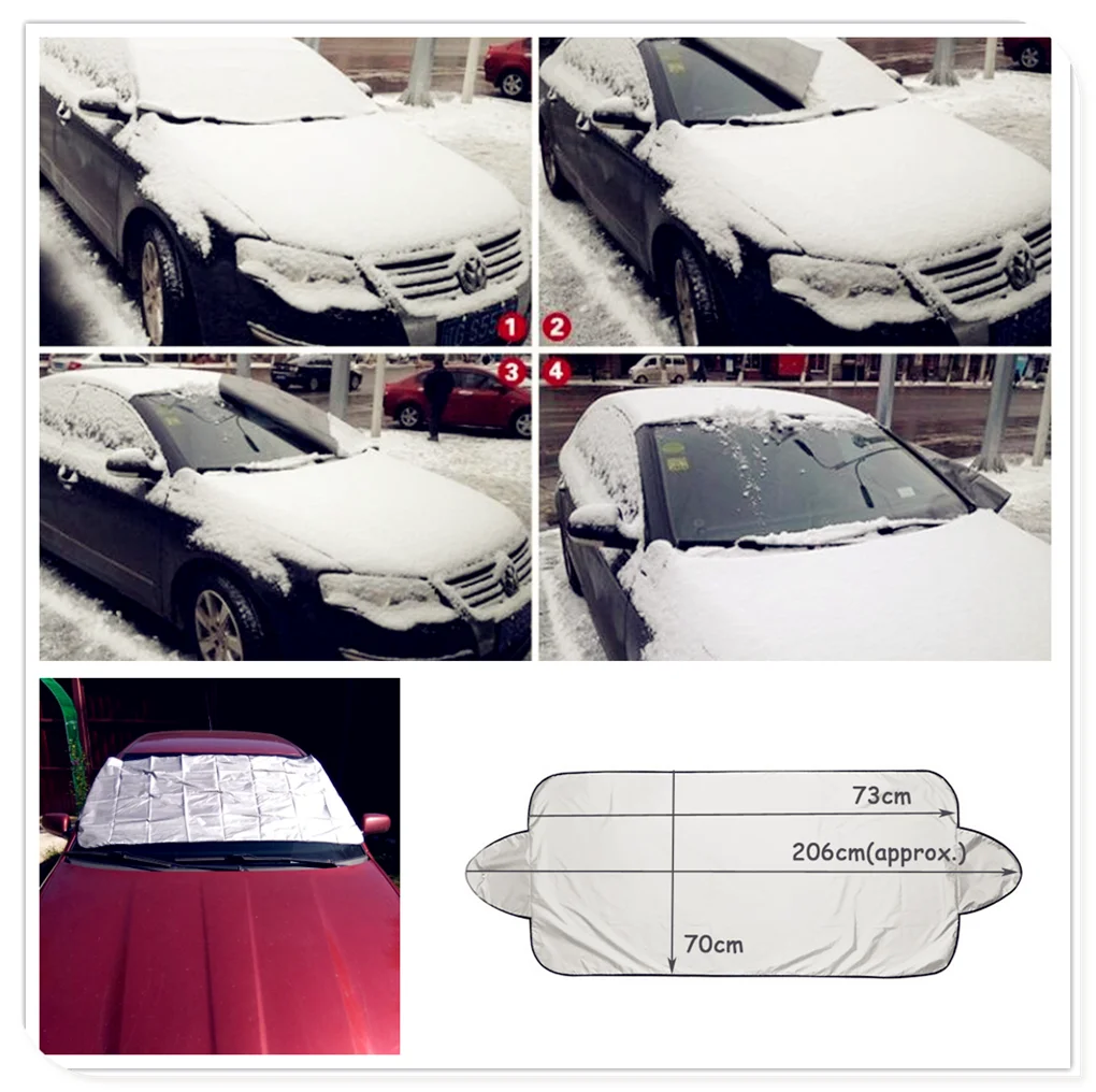 Новинка 2018 автомобильный солнцезащитный козырек для защиты от снега льда пыли