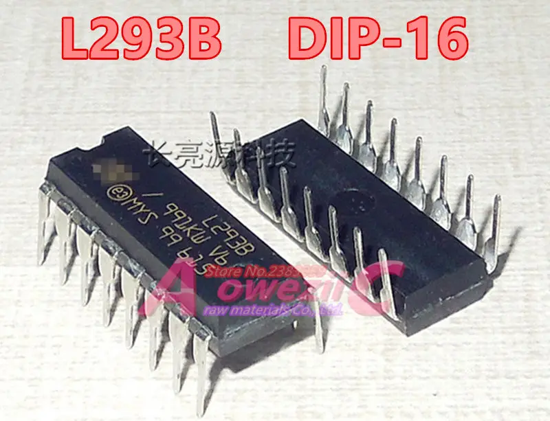 Aoweziic 100% новый импортный оригинальный L293D L293B L293DNE L293NE DIP-16 L293E DIP-20 L293DD013TR L293DD SOP-20 чип