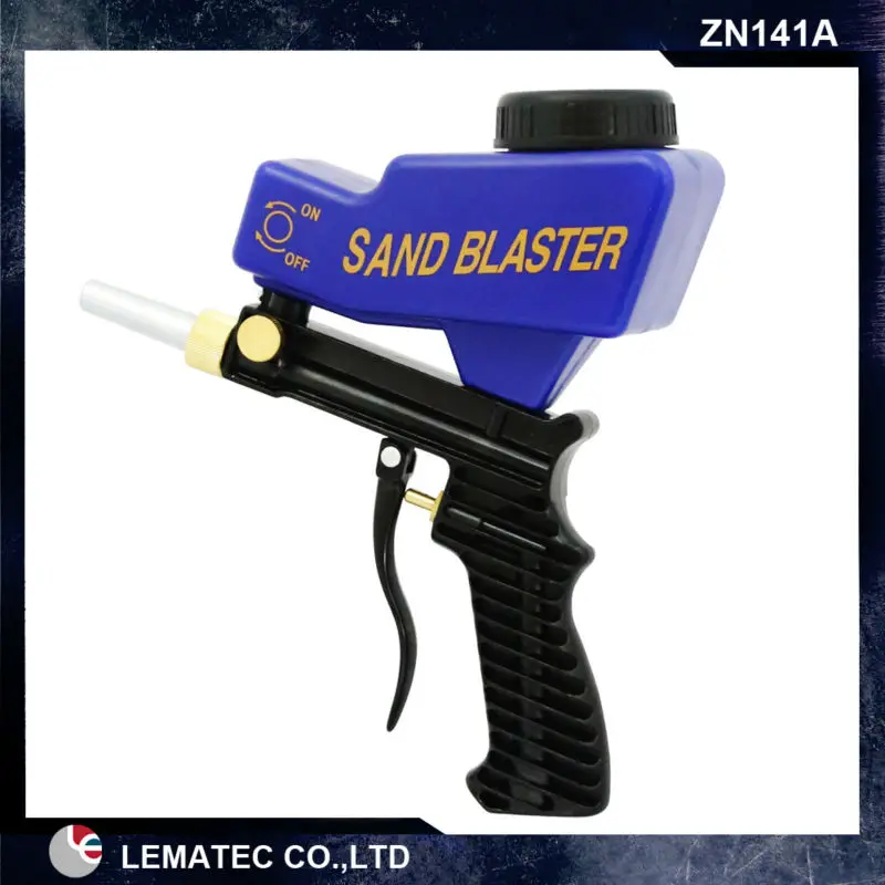 LEMATEC Metal Professional Portable Sandblaster Air tools Sandblasting Gun Heavy duty type sandblaster | Инструменты