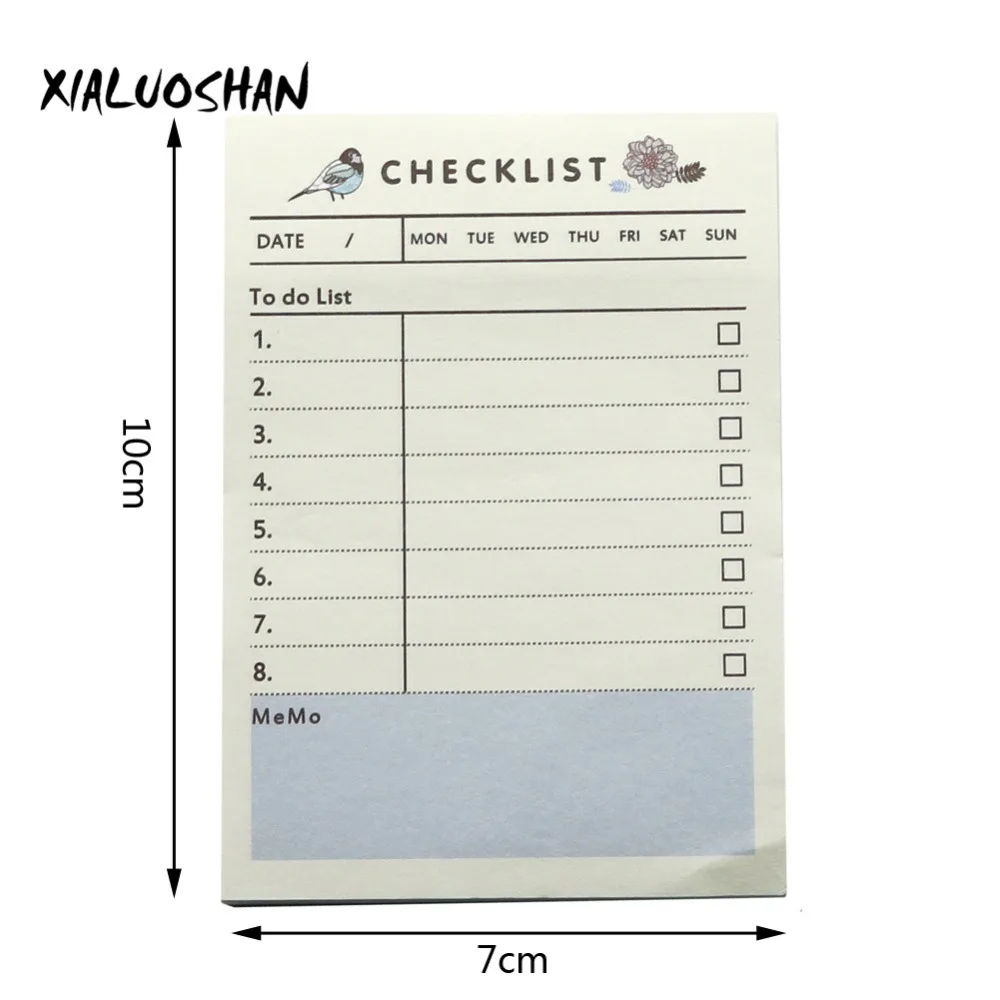 Корейская и японская мультяшная наклейка для заметок Post it заметка N times мини
