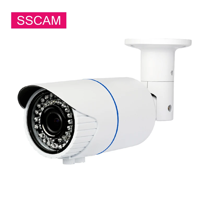 

5.0 Megapixel AHD Varifocal CCTV Camera Outdoor SONY 326 High Resolution 2.8-12mm IR Cut White Watrproof Home Security Camera