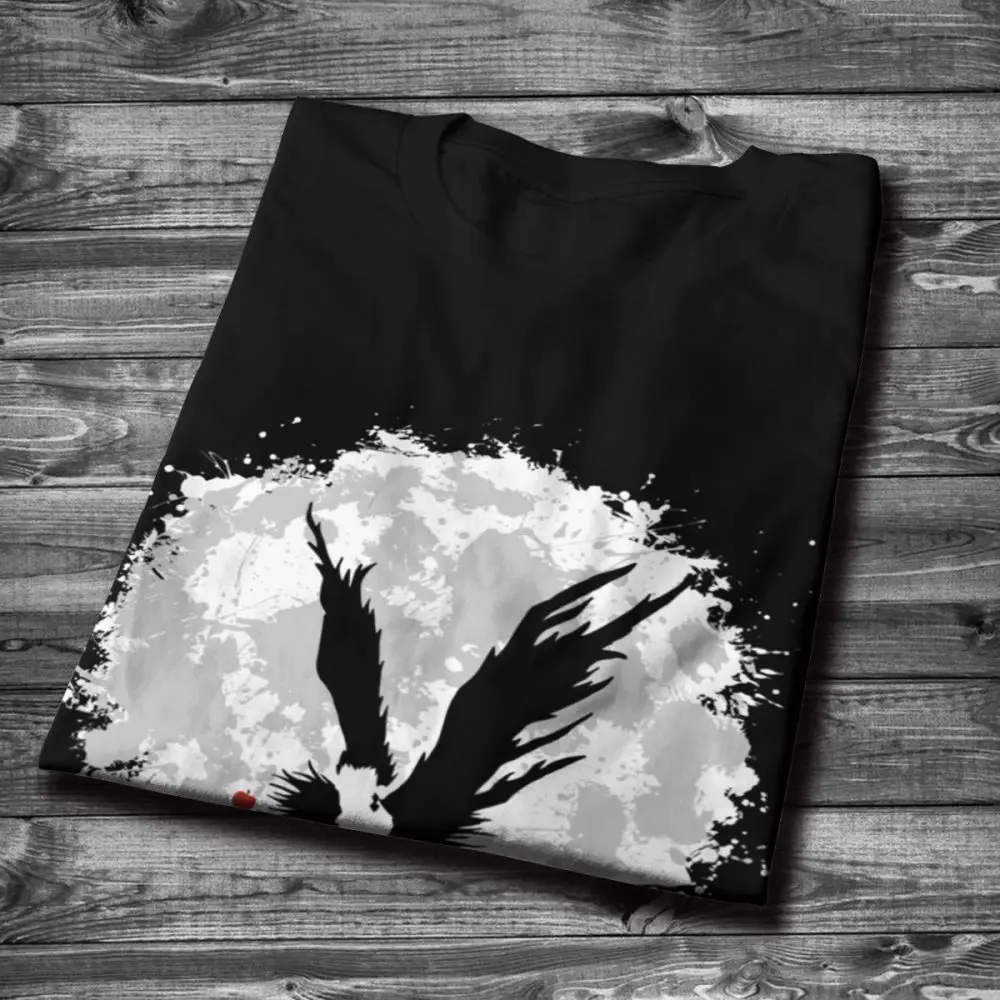 Размера плюс Shinigami Death Note футболка Ryuuku Повседневная из натурального хлопка |
