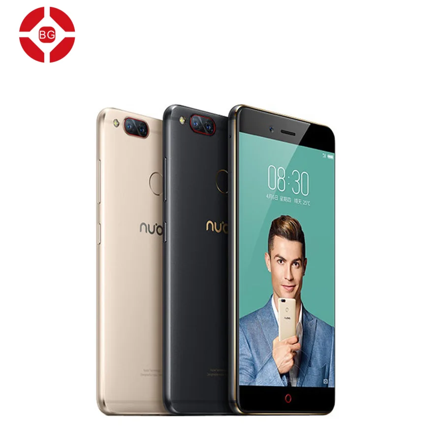 Bg оригинал nubia z17 мини 4 г мобильный телефон 4/6 ram 64 rom 5.2 дюймов 1920x1080 P Передняя 16.0MP