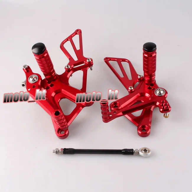 

GZYF CNC мотоциклетный регулируемый задний комплект, подножки, подножки для Honda CBR 250R CBR250R 2008 2009 2010 2011 2012 2013