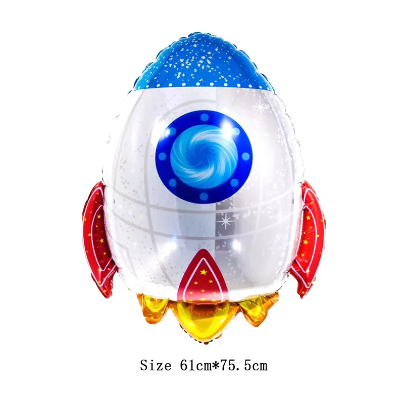 Космический шар из фольги астронавт Globos Fire Arrow balron Rocket воздушные шары на день