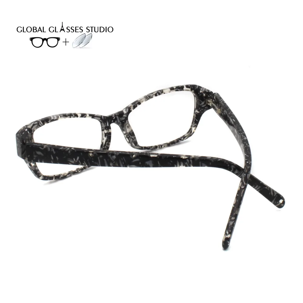 Мужские ацетатные очки оправа для чтения близорукость по рецепту индекс линзы 1 56