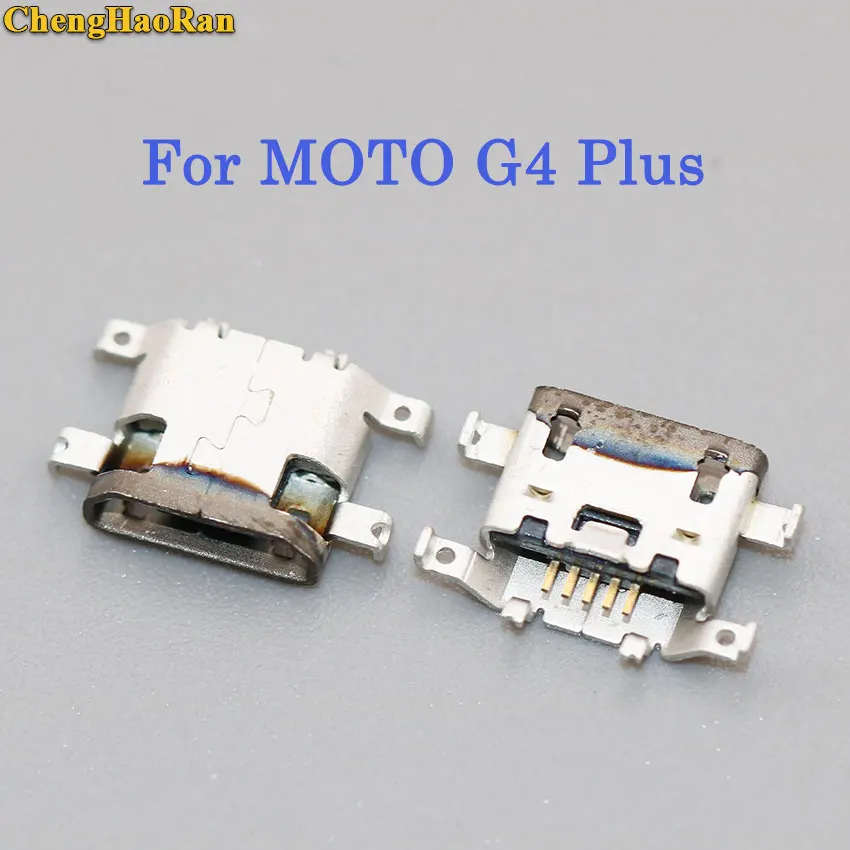 ChengHaoRan 10 шт. для MOTO G4 Plus XT1641 XT1644 Новый Micro mini USB разъем зарядки порт док станция 5