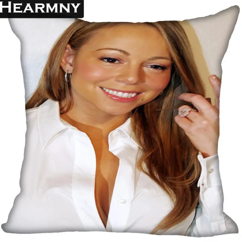 Новое поступление, наволочка для подушки Mariah Carey, спальни для дома или офиса, декоративные наволочки, квадратная Подушка на молнии, чехлы из сатина, мягкие, не выцветают