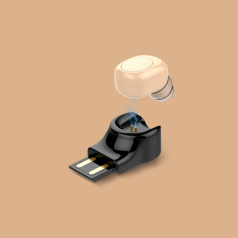 Aibesser зарядка через usb сотовом телефоне bluetooth наушник супер мини поддержка