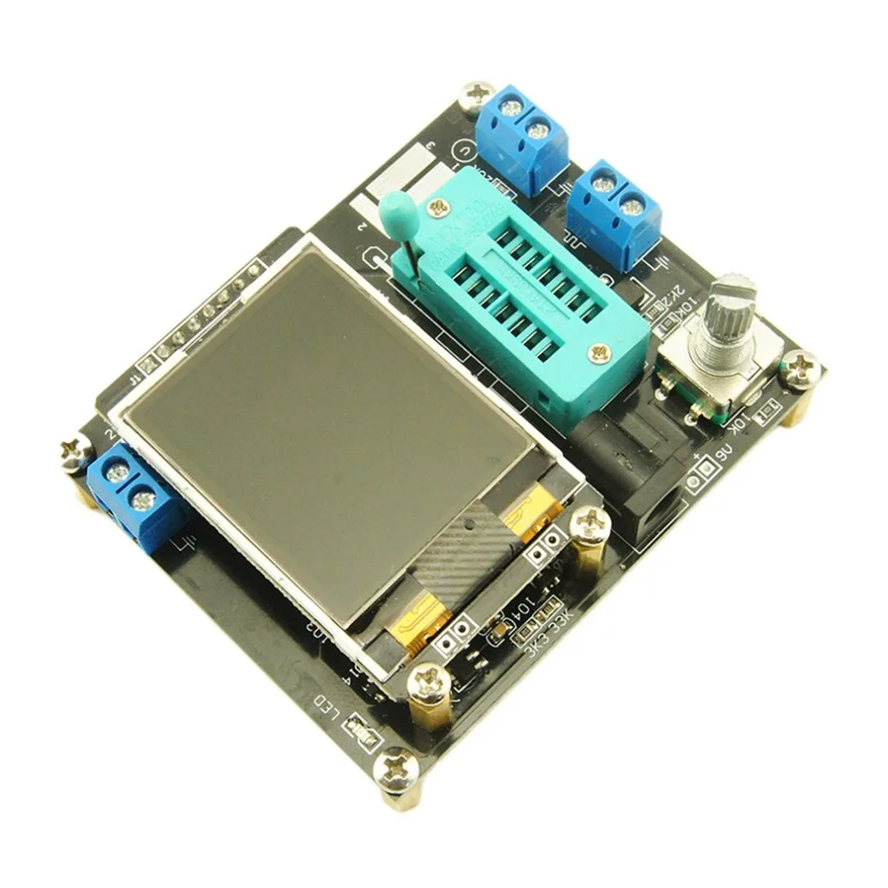 Component Digital LCD GM328A Transistor Tester Meter Graphic Diode Capacitance ESR Voltage Frequency | Инструменты