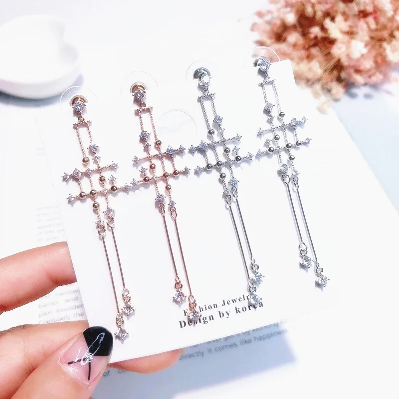 2019 новый корейский геометрической формы полые Роскошные ювелирные изделия из