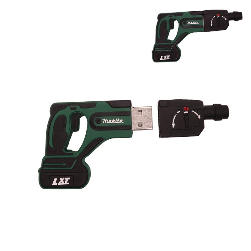 USB flash pendrive 64GB Electric drill pen drive 128GB memoria usb stick 4G 8GB 16GB 32GB creative gift cle | Компьютеры и офис