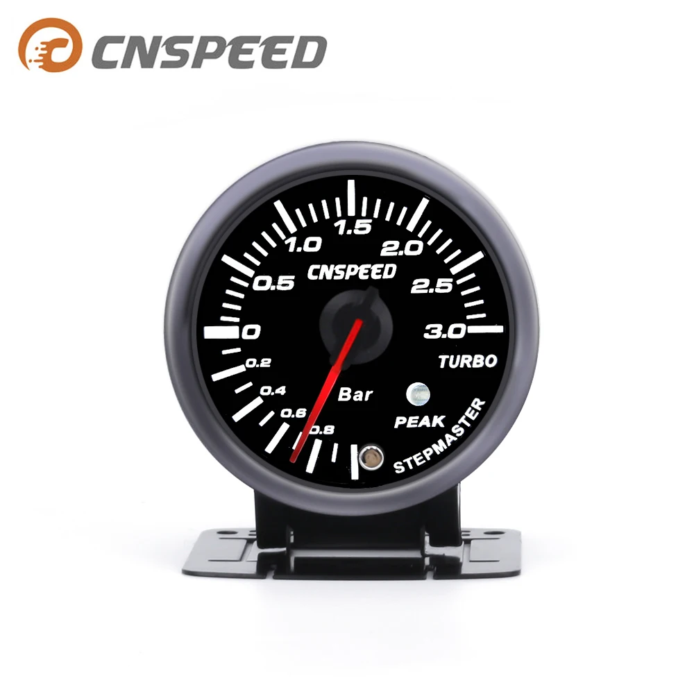 3 0 бар 60 мм 2 5 ''Boost Turbo Gauge белый и янтарный двойной светодиодный дисплей с