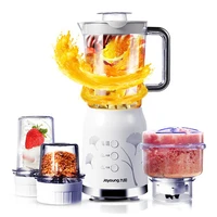 joyoung electric multi meat grinders with 4 cups 3 knives fruit juicer maker machine mini blenders mixer baby food machine