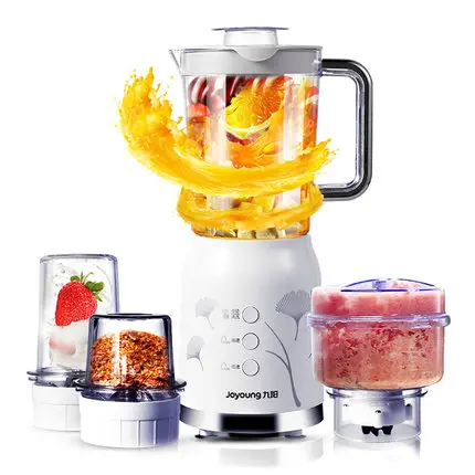 Joyoung Electric Multi Meat Grinders with 4 Cups 3 Knives Fruit Juicer Maker Machine Mini Blenders Mixer Baby Food | Бытовая техника