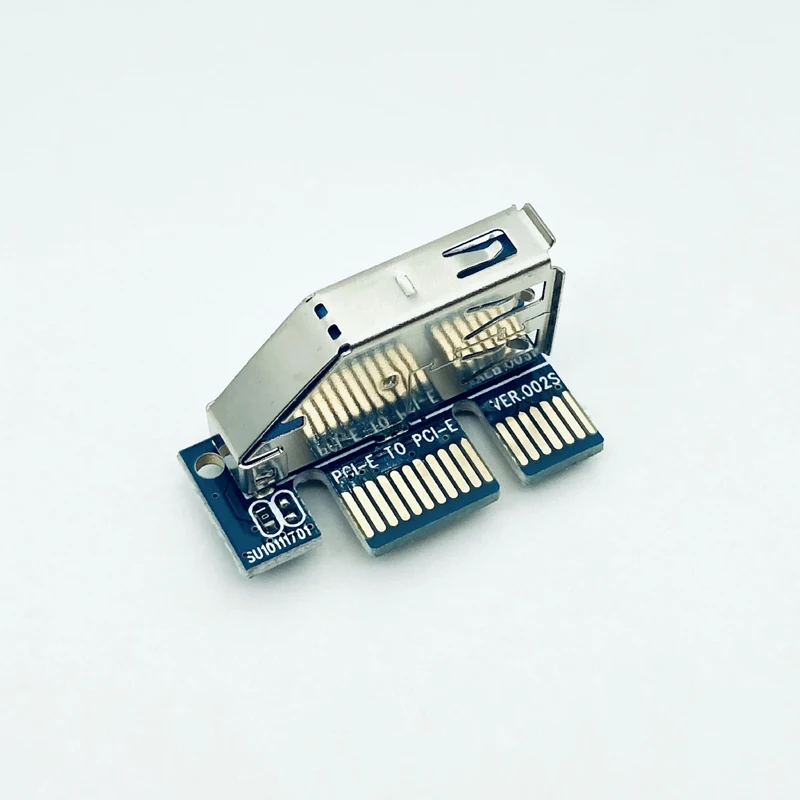 Плата расширения H1111Z PCI Express E Райзер PCIE X1 на X4 карта Райзера SATA Power 30 см