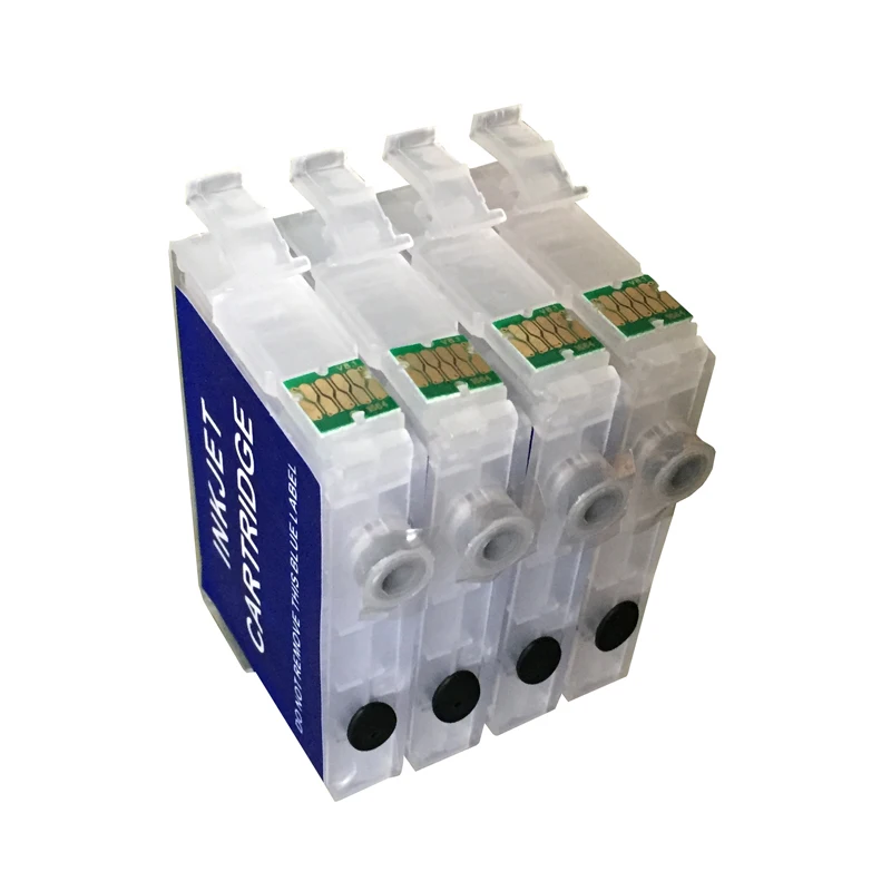 4 шт./лот многоразовый чернильный картридж для EPSON T2971 XP431 XP 431 XP241 с одноразовыми