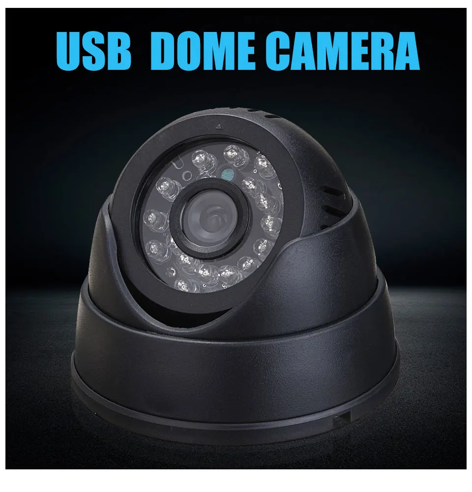 CCTV DVR рекордер ночного видения купольная камера с ИК CCTV DVR петля/звучащий рекордер камера безопасности USB поддержка 32 Гб TF карта