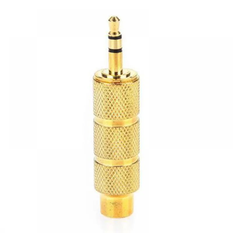 Горячая Распродажа 3 5 мм штекер на гнездо 6 стерео аудио адаптер конвертер для