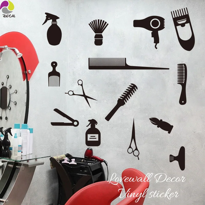 13 шт./набор виниловые украшения для волос|decorative vinyl|wall decalsdecor diy |