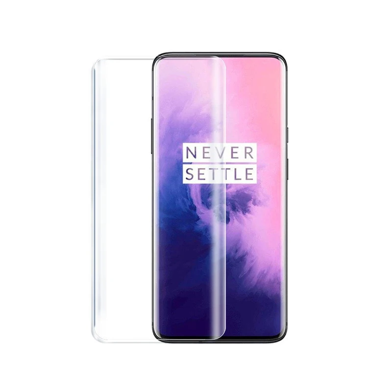 10 шт. жидкое УФ стекло для защиты экрана Oneplus 7 Pro|Защитные стёкла и плёнки