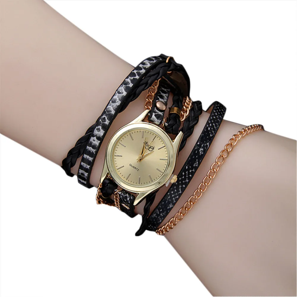 Женские модные часы с кожаным ремешком аналоговые кварцевые наручные для мужчин