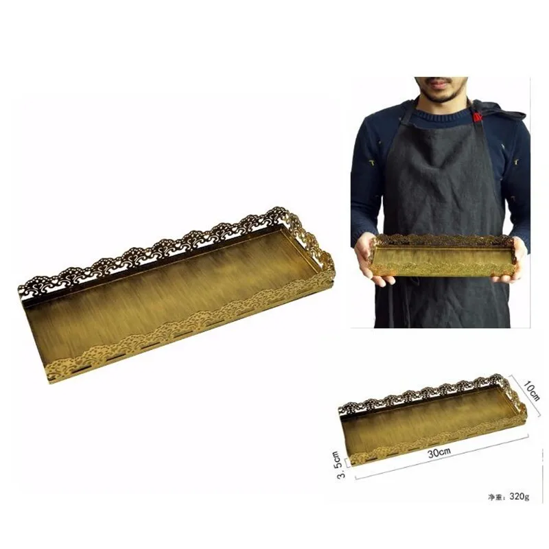 1 шт. полые кружева прямоугольник DIY подставки для пирога подставка торта Свадьба