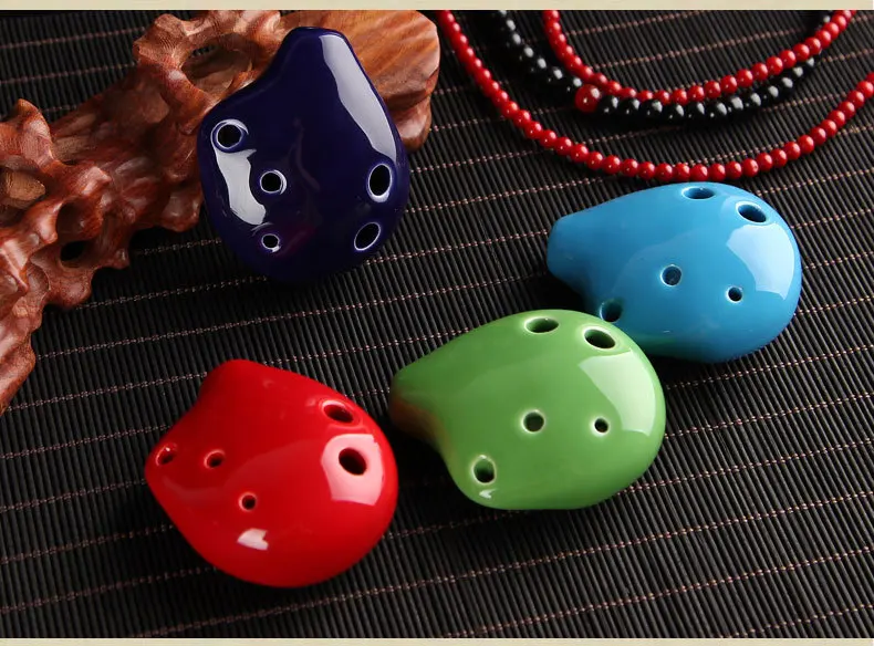Zonael 6 отверстий Ocarina High Pitched C Tune мини окарина Alto сосуд флейта Легенда о Zelda Ветер