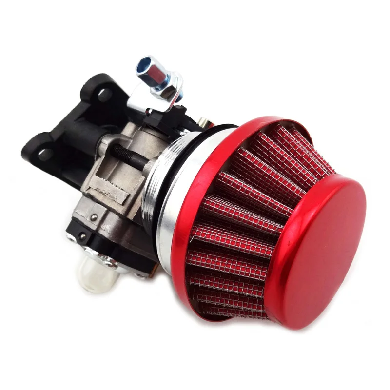 XLJOY гоночный карбюратор комплект Carb воздушный фильтр стек для 47cc 49cc мини ATV грязи