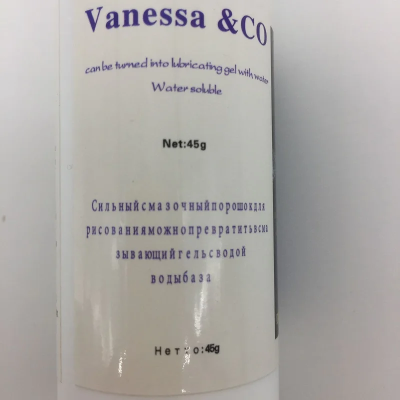Лубрикант Vanessa & CO 500 мл для изготовления горячей воды анальная смазка интимный