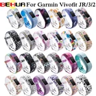 24 цвета, мягкий браслет на запястье, ремешок для Garmin Vivofit JR JR2 Vivofit3 Vivofit 3, трекер активности, ремешок для часов с ремнем, чехол