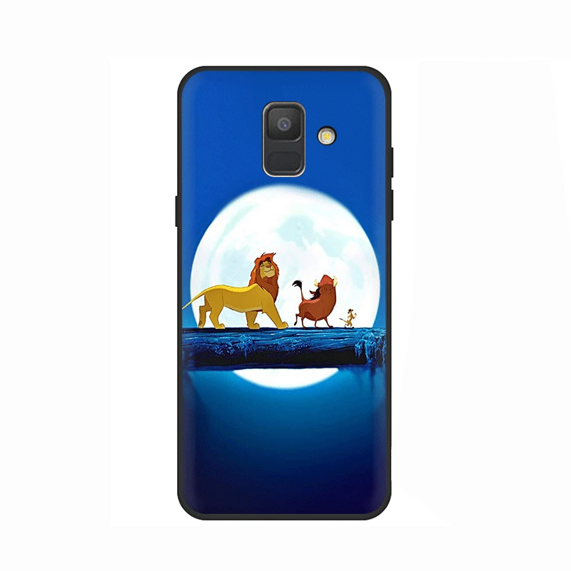B9 С принтом «Король Лев», мягкий силиконовый чехол для телефона для samsung Galaxy A3 A5 A6 плюс A7 A8 A9 A10 A30 A40 A50 A70 J6 - Цвет: B9