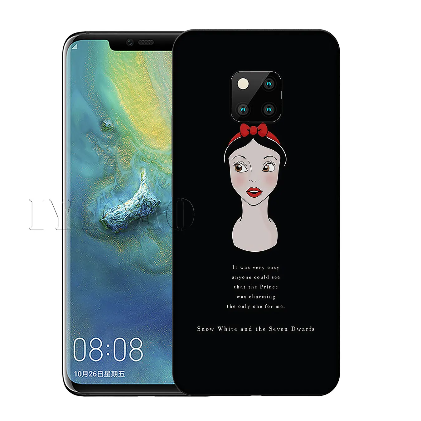 IYICAO Princess English letter sentences Newly Arrived Silicone Soft Case for Huawei Nova 3 3i 2i Mate 20 10 Pro Lite |