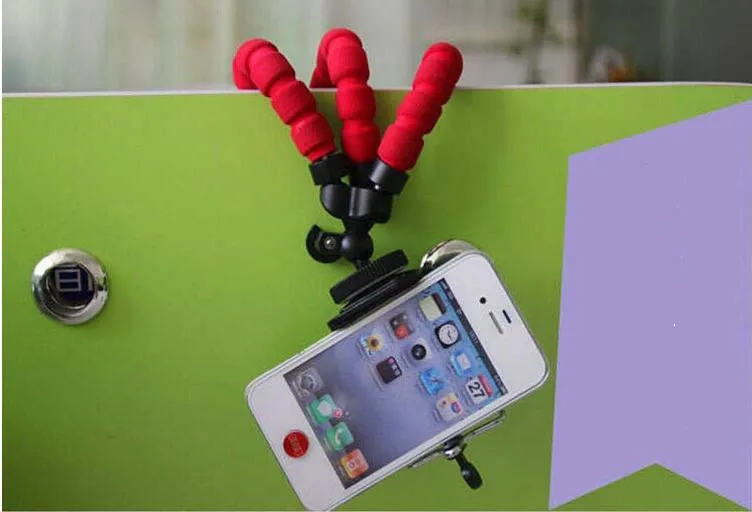 Мини Гибкие штативы Осьминог штатив для iPhone samsung Xiaomi Мобильный держатель камеры